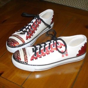 Custom Nebraska Cornhusker Athletic Shoes